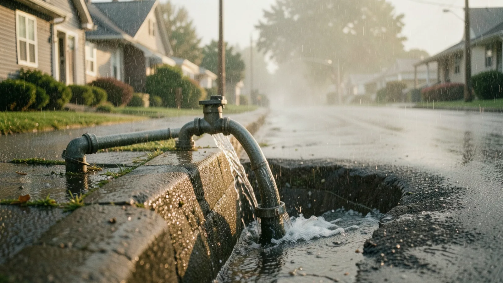 Sewer Backup During Heavy Rain on the Peninsula | AVS