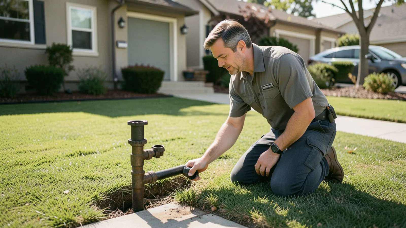 Plumbing service area in San Bruno, CA